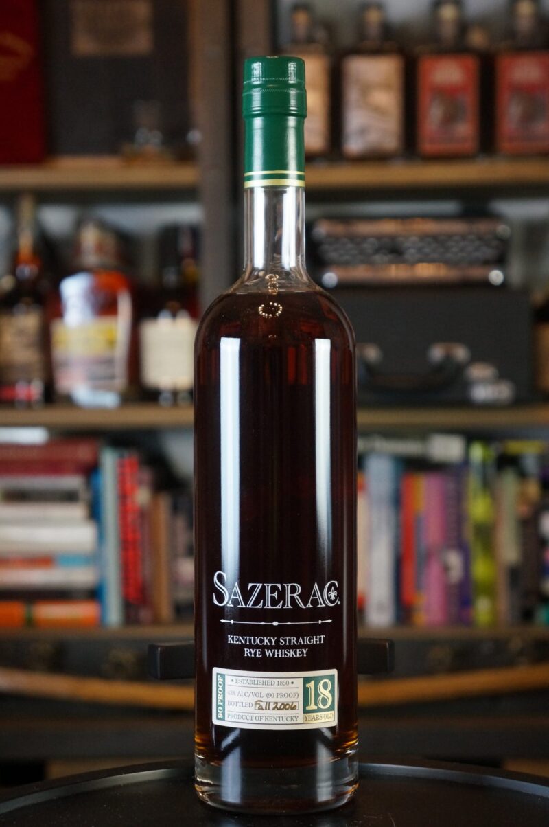 BTAC Sazerac 18 Eighteen Year Rye Buffalo Trace Antique Collection